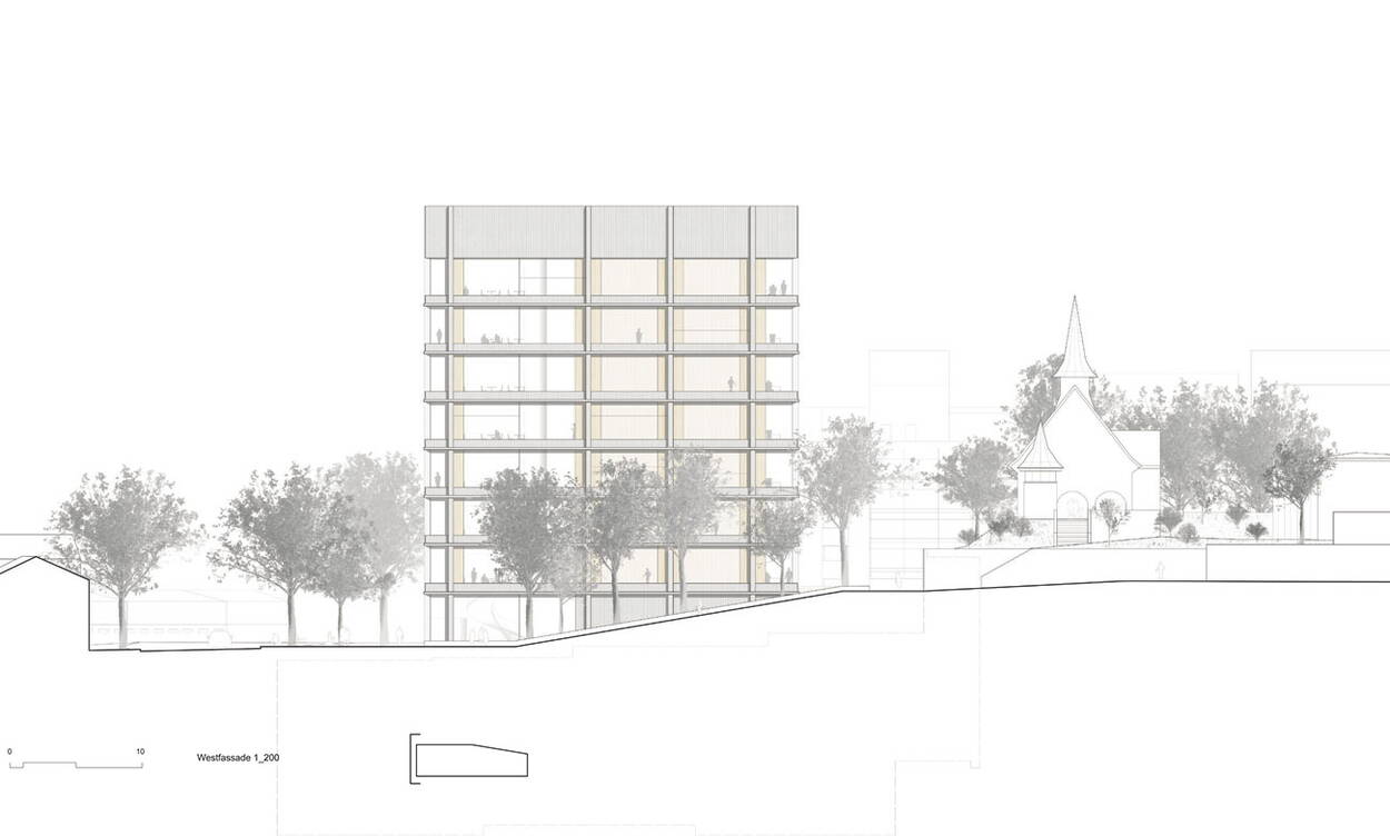 Westfassade